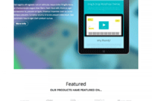 product landing layout thumb